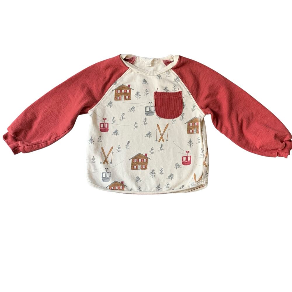 Burts Bees Organic Winter Scene Sweatshirt